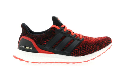 adidas Ultra Boost 2.0 Core Black Solar Red - authentic adidas sneakers