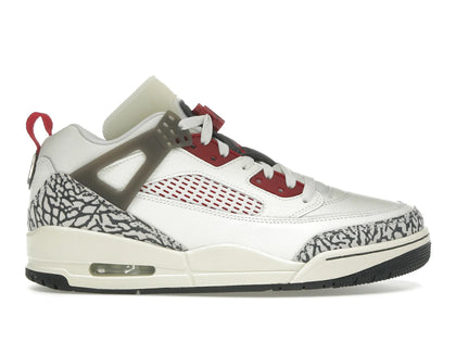 Jordan Spizike Low Sail Anthracite Coconut Milk Varsity Red - authentic Jordan sneakers