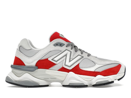 New Balance 9060 White Red - authentic New Balance sneakers