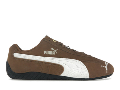 Puma Speedcat OG Haute Coffee Frosted Ivory (Gold Tongue Logo) - authentic Puma sneakers