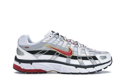 Nike P-6000 White Gold Red (Women's) - authentic Nike sneakers