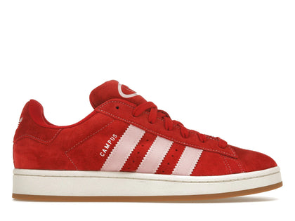 adidas Campus 00s Better Scarlet Clear Pink - authentic adidas sneakers