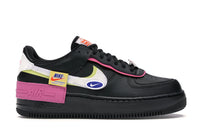 Nike Air Force 1 Low Shadow Removable Patches Black Pink (Women's)