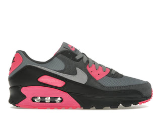 Nike Air Max 90 Wolf Grey Hyper Pink - authentic Nike sneakers