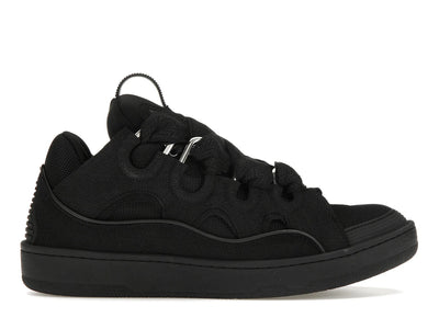 Lanvin Leather Curb Triple Black