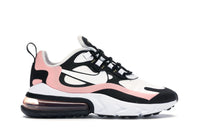 Nike Air Max 270 React Black White Bleached Coral (Women's)