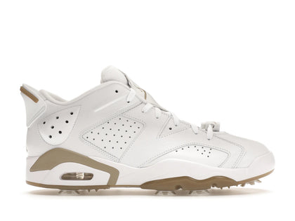 Jordan 6 Retro Low Golf White Khaki - authentic Jordan sneakers