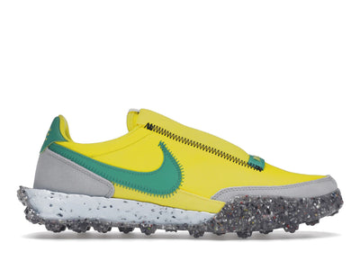 Nike Waffle Racer Crater Yellow Strike Roma Green (Women's)