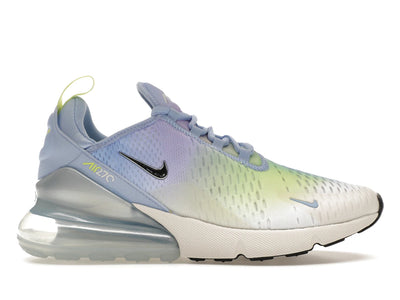 Nike Air Max 270 Aluminum Hydrangeas Light Lemon Twist Metallic Silver (Women's)