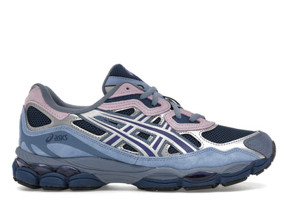 ASICS Gel-NYC Blue Pink Silver - authentic ASICS sneakers