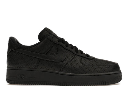 Nike Air Force 1 Low SP Triple Black Perforated - authentic Nike sneakers
