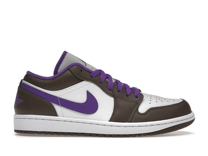 Jordan 1 Low Purple Mocha - authentic Jordan sneakers