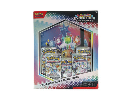 Pokémon Scarlet & Violet Prismastic Evolution Binder Collection (Italian) - authentic Pokemon product