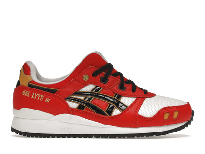 ASICS Gel-Lyte III OG Classic Red - authentic ASICS sneakers