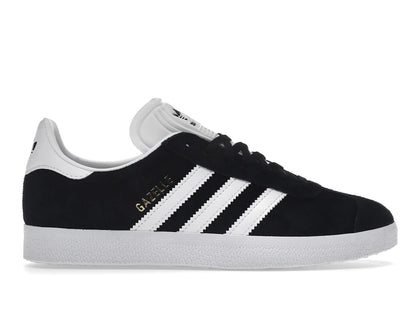 adidas Gazelle Core Black Cloud White Gold - authentic adidas sneakers