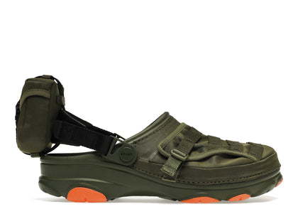 Crocs Bespoke Classic All-Terrain Beams Military Olive - authentic Crocs sneakers
