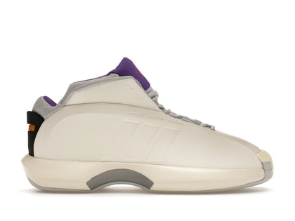 adidas Crazy 1 Cream White Active Purple - authentic adidas sneakers