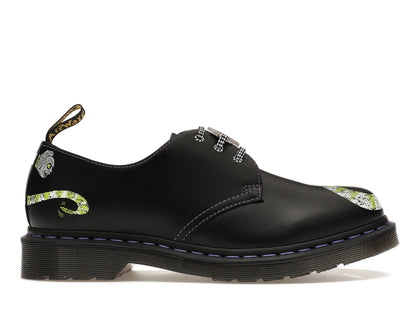 Dr. Martens 1461 WB Beetlejuice Smooth Leather Oxford Black Smooth - authentic Dr. Martens sneakers