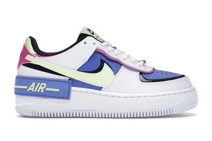 Nike Air Force 1 Low Shadow White Sapphire Barely Volt (Women's) - authentic Nike sneakers