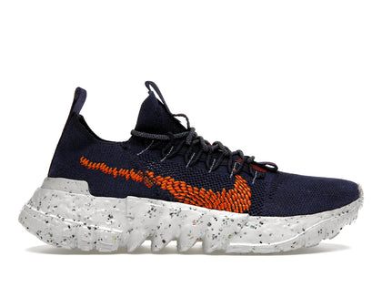 Nike Space Hippie 01 Navy Orange - authentic Nike sneakers
