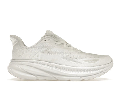 Hoka One One Clifton 9 White (Women's) - authentic Hoka One One sneakers