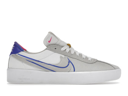 Nike SB Bruin React Summit White Pink Blast Racer Blue - authentic Nike sneakers