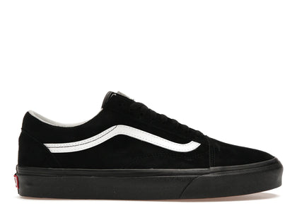Vans Old Skool Pig Suede Black - authentic Vans sneakers