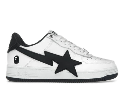 A Bathing Ape Bape Sta OS #2 White Black