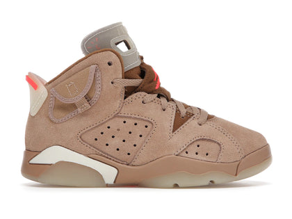 Jordan 6 Retro Travis Scott British Khaki (PS) - authentic Jordan sneakers