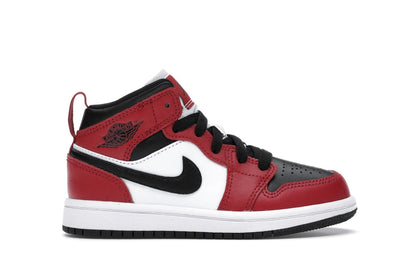 Jordan 1 Mid Chicago Toe (PS) - authentic Jordan sneakers