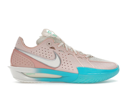 Nike Air Zoom GT Cut 3 Washed Coral Dusty Cactus Metallic Silver Chalk - authentic Nike sneakers