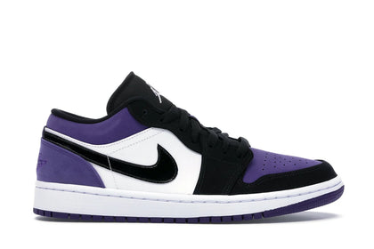 Jordan 1 Low Court Purple - authentic Jordan sneakers