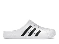 adidas Adilette Clog White Black