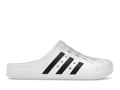 adidas Adilette Clog White Black