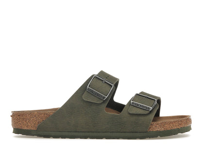 Birkenstock Arizona Vegan Microfiber Desert Dust Thyme - authentic Birkenstock sneakers