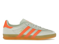 adidas Gazelle Indoor Linen Green Solar Orange (Women's)