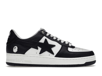 A Bathing Ape Bape Sta White Black (2022) - authentic BAPE sneakers