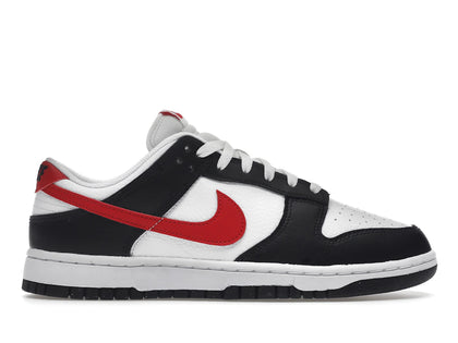 Nike Dunk Low Retro Red Swoosh Panda - authentic Nike sneakers