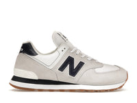 New Balance 574 White Navy Gum