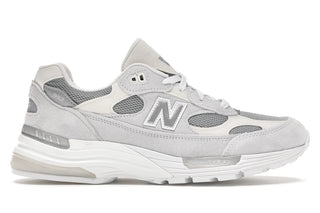 New Balance 992 White Silver Nimbus Cloud - authentic New Balance sneakers