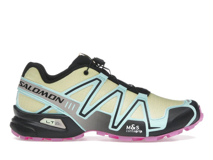Salomon Speedcross 3 Yellow Iris Iced Aqua - authentic Salomon sneakers