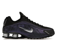 Nike Shox R4 Black Metallic Silver Purple Dynasty