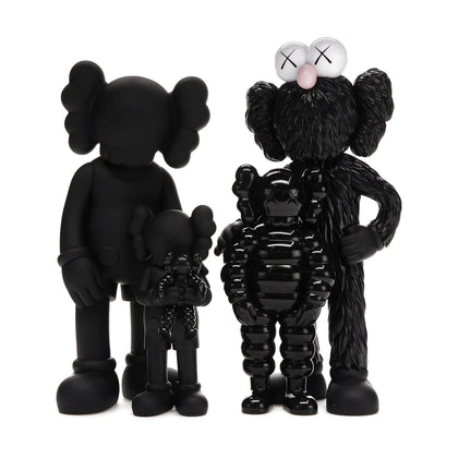 KAWS Family Vinyl Figures Black - authentic KAWS product
