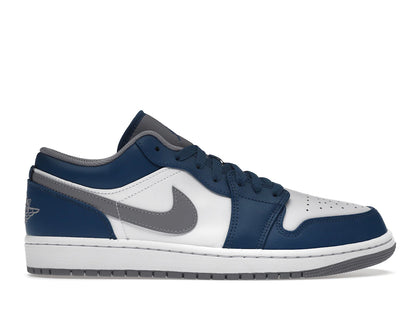 Jordan 1 Low True Blue - authentic Jordan sneakers