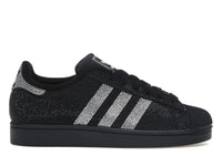 adidas Superstar II Rhinestone Black Silver (Women's)