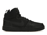 Nike Court Borough Mid Winter Triple Black