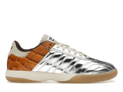 adidas Samba Millennium Wales Bonner Silver Metallic Yellow Croc - authentic adidas sneakers