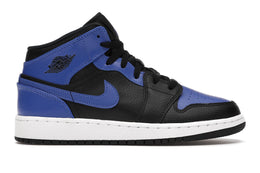 Jordan 1 Mid Hyper Royal (GS) - authentic Jordan sneakers