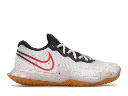 Nike Court Air Zoom Vapor Cage 4 HC White Gridiron - authentic Nike sneakers