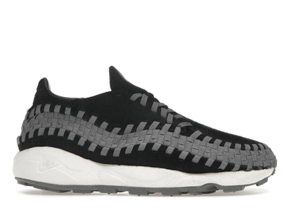 Nike Air Footscape Woven Black Smoke Grey (Women's) - authentic Nike sneakers